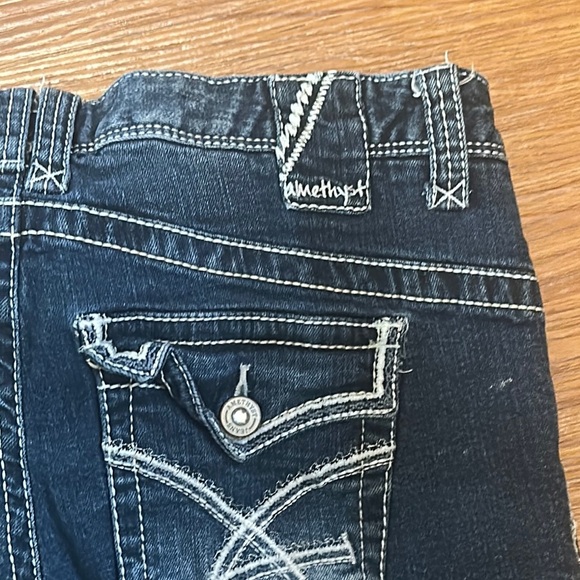 Amethyst Jeans Dark Blue Denim - Picture 11 of 15